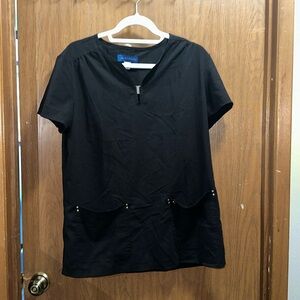 Koi sapphire scrub shirt - Large